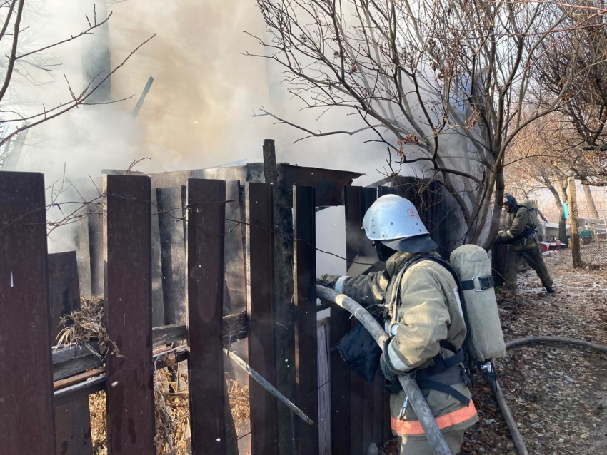 Под Волгоградом 61-летний мужчина сгорел в своём доме