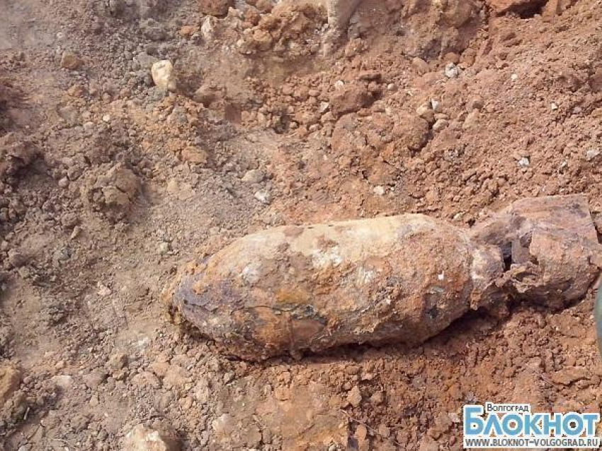 В Ворошиловском районе Волгограда обнаружена бомба
