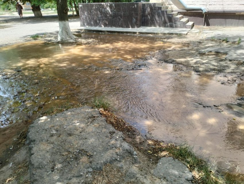 В унитазных бачках кипяток, вся вода на улице: Волгоград заливает вода из гнилых труб