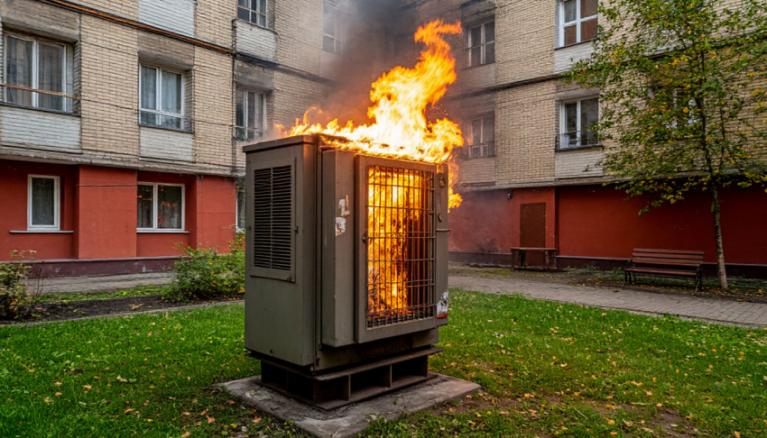 Трансформаторы начали гореть в Волгограде в аномальную жару