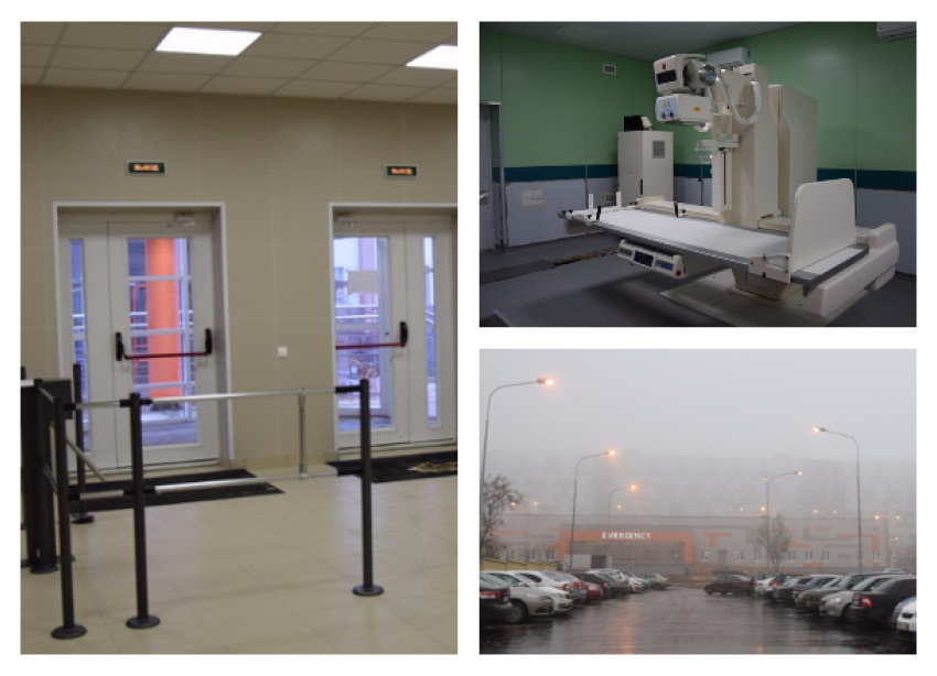 Новый приемно-диагностический корпус волгоградской больницы №25 достроят в декабре