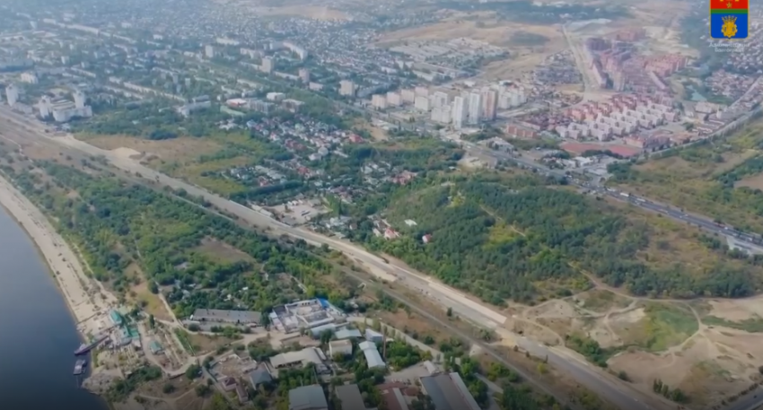 Стройку улицы почти за 1 млрд рублей показали с высоты в Волгограде