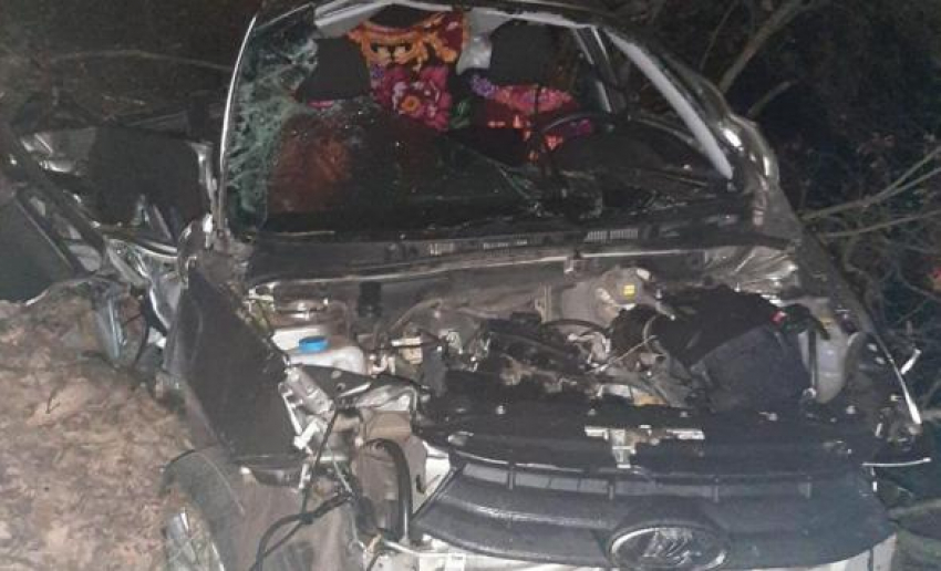 Молодой водитель погиб в распотрошенном авто под Волгоградом 