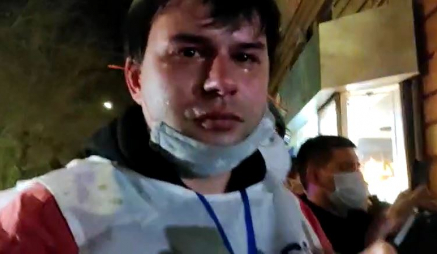 Журналисту «Блокнота Волгограда» распылили в лицо перцовым баллончиком во время митинга