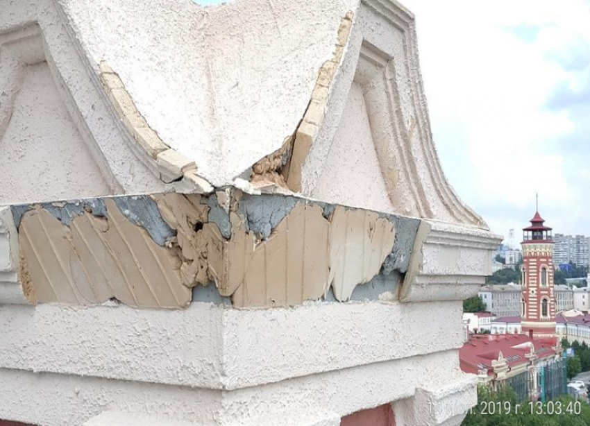 Ужасы ремонта знаменитой «масляевской башни» показал волгоградский общественник