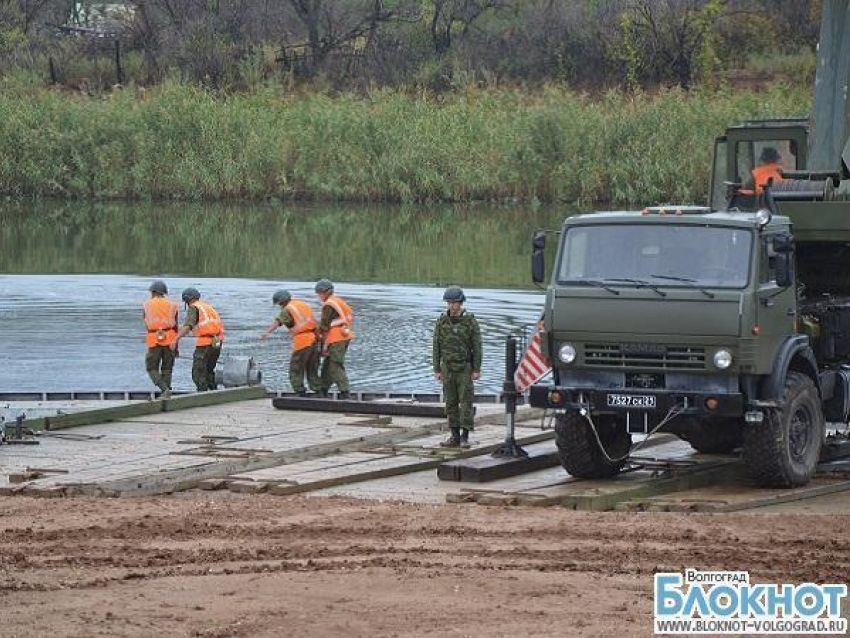 Под Волгоградом прошли военные учения