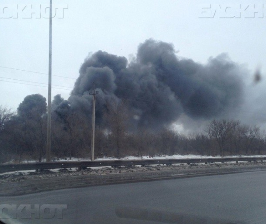 Пожар на складе на западе Волгограда локализован
