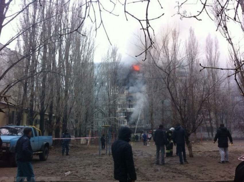 В Дзержинском районе Волгограда из-за взорванного дома ограничено движение
