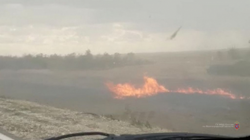 Установлены виновники крупного пожара в Дубовском районе