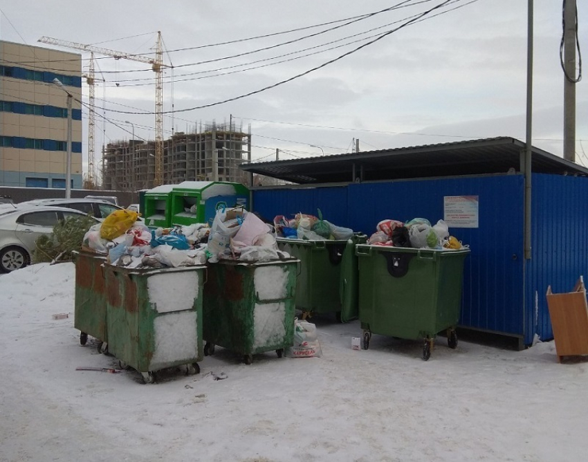 ﻿Мэрия Волгограда заявила, что все праздники круглосуточно следила за вывозом мусора в городе