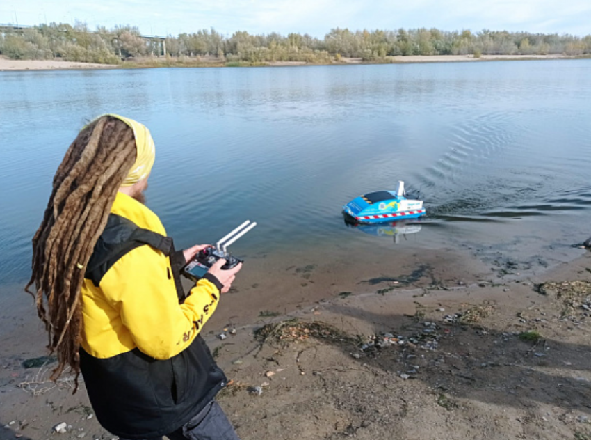 Водные дроны выпускают для слежки в Волгоградской области