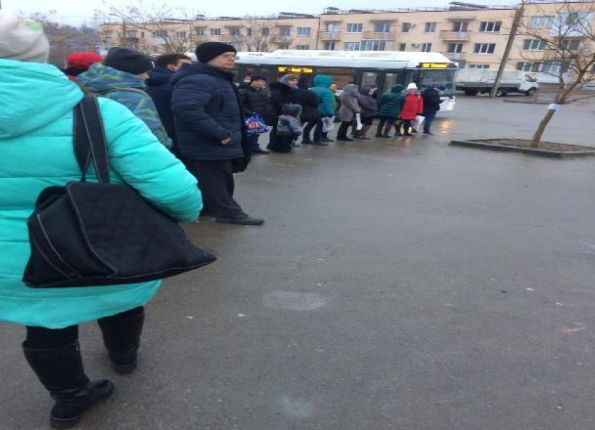 Волгоградцы выйдут на забастовку по случаю отмены маршрута №64а