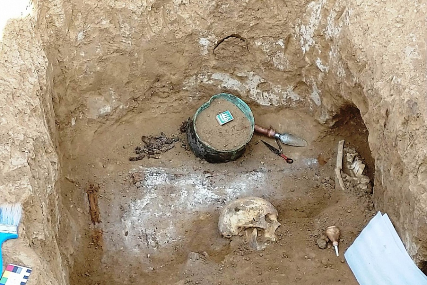 Древние захоронения сарматов обнаружены в Волгоградской области