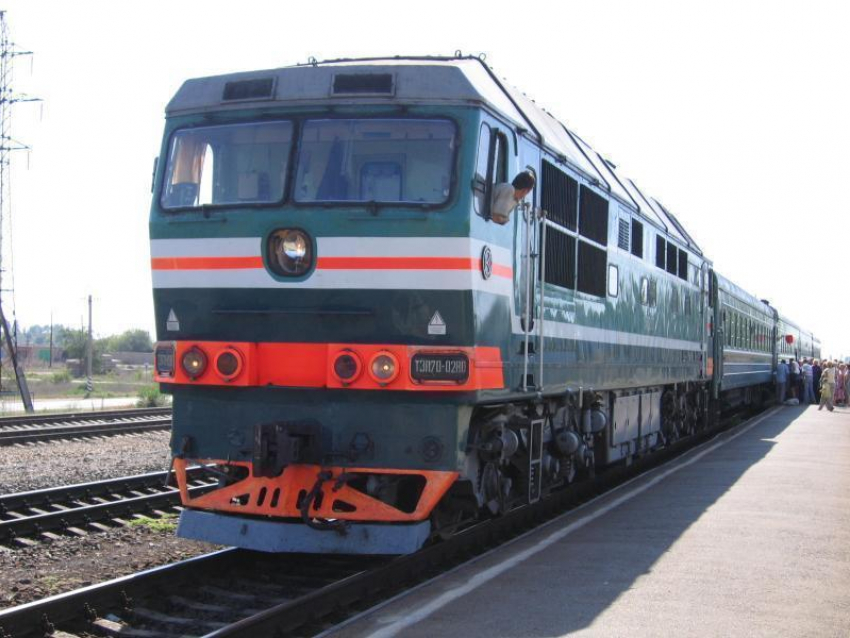 Расписание поезда Астрахань – Волгоград изменится с 13 декабря 