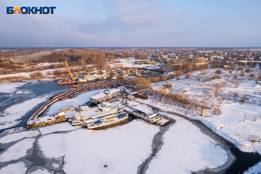 В Волгоградской области ударил мороз до -21º