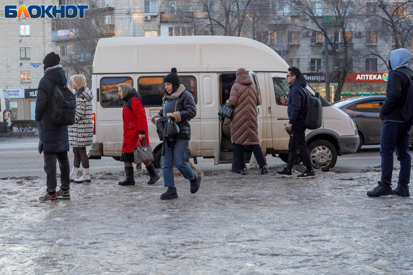 Популярную маршрутку закрывают с 12 февраля в Волгограде