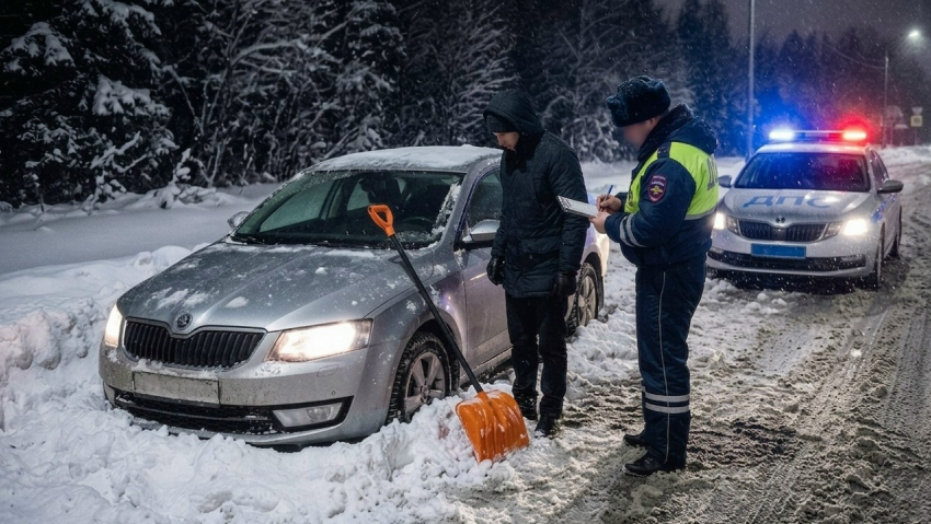 Выдумки про сугроб не помогли волгоградцу избежать наказания 