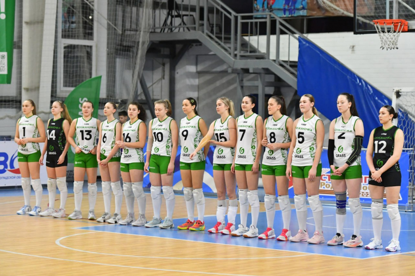 Волгоградские волейболистки выдали серию из четырех побед