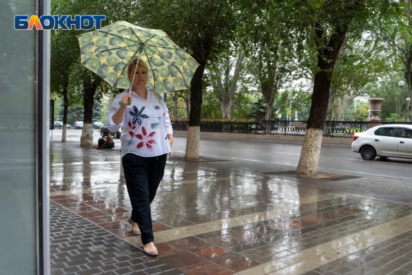 Рабочая неделя начнется с дождей и грозы в Волгограде и области
