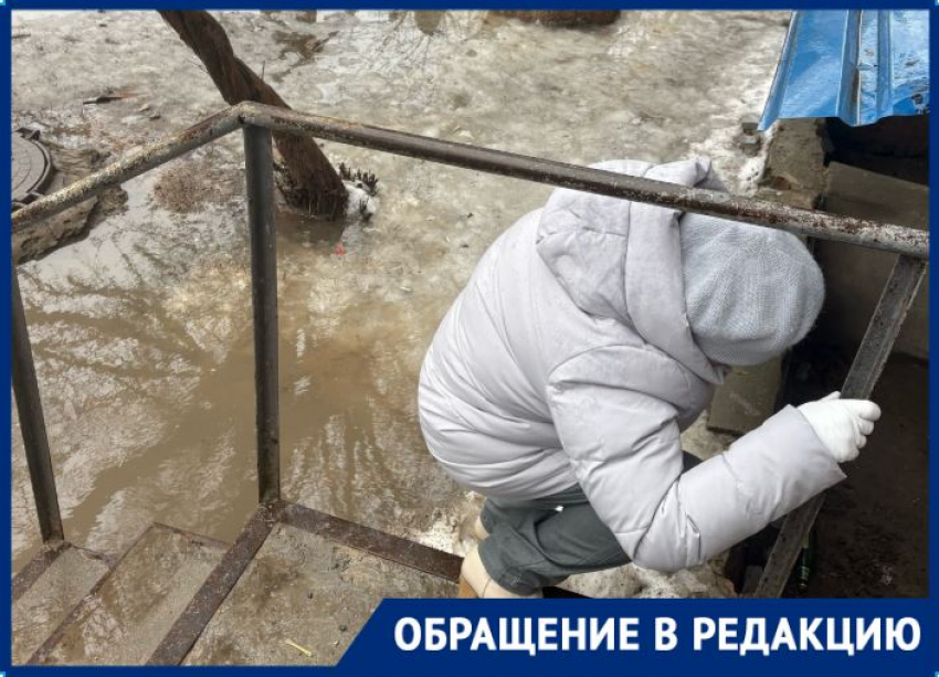 Паркуром пробираются волгоградцы домой после коммунального ЧП