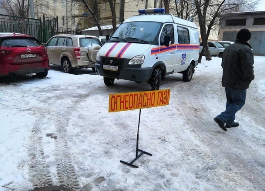 Утечка газа в многоквартирном жилом доме в центре Волгограда