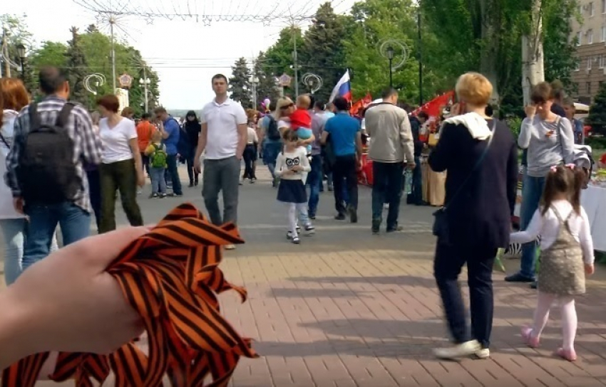 Где будут раздавать георгиевские ленточки в Волгограде