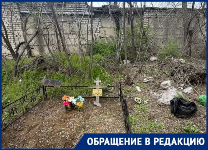 «Могилки братьев превратились в свалку»: замусоренное кладбище показала волгоградка на Радоницу