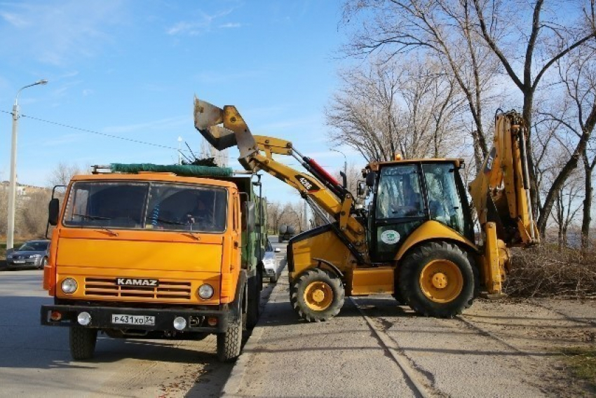 В Волгограде убрали 4 свалки, высадили 128 деревьев и окрасили 160 метров турникетов 