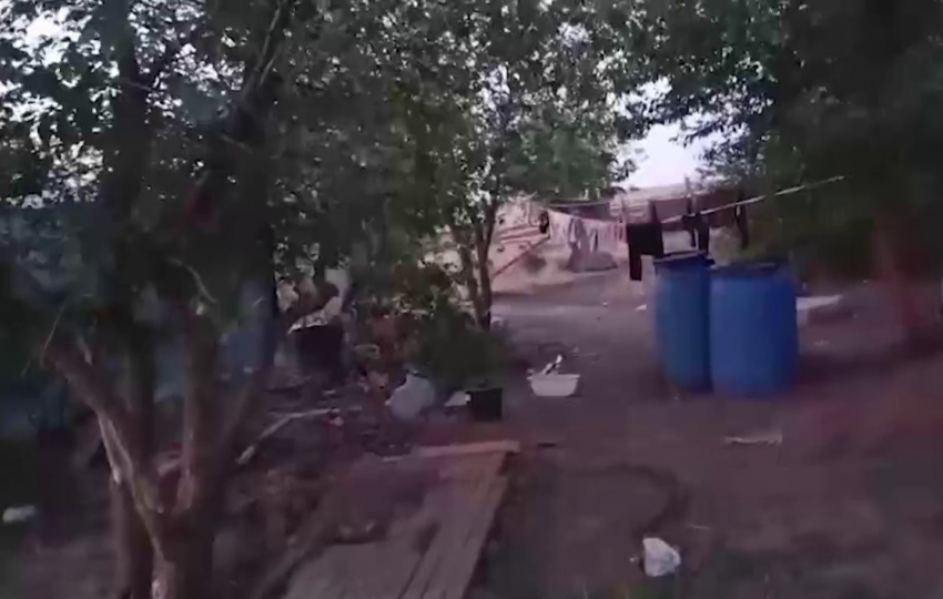 Мигранты поселились в шалашах под Волгоградом