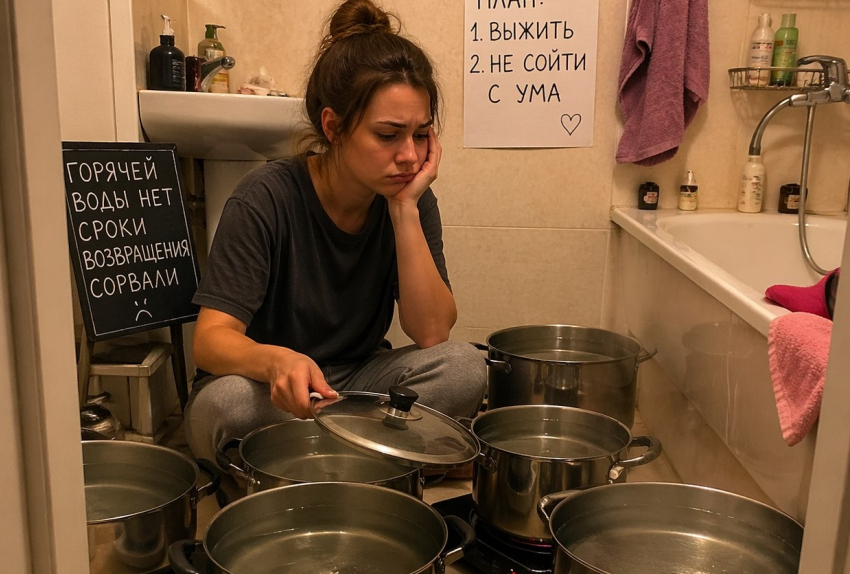 Сроки возвращения горячей воды сорвали волгоградцам в дикий холод