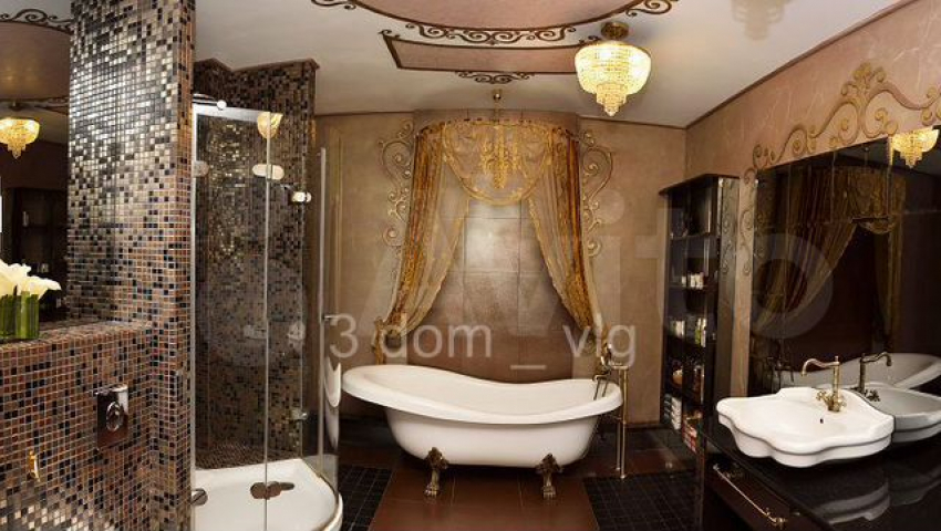 Позолота и колонны в ванной: волгоградская элита показала свои квартиры за 29 млн