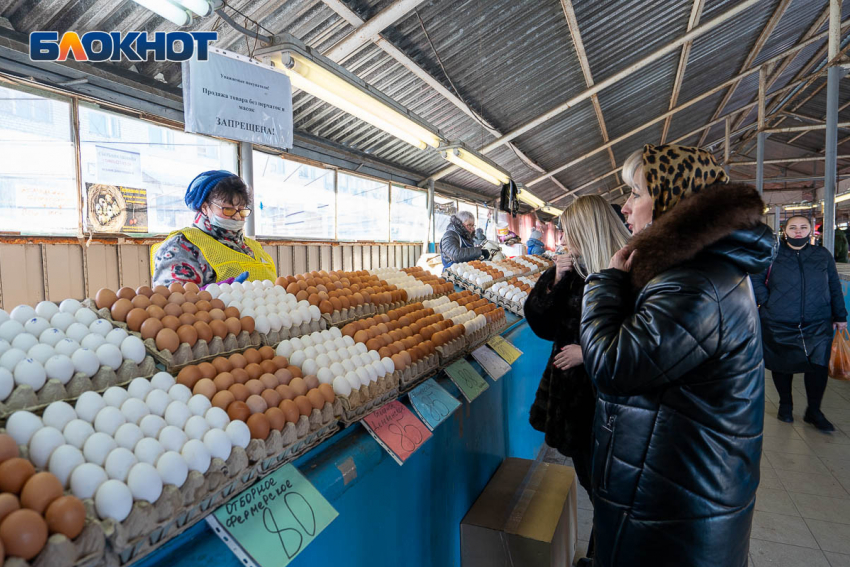 Яйца резко подорожали в Волгоградской области