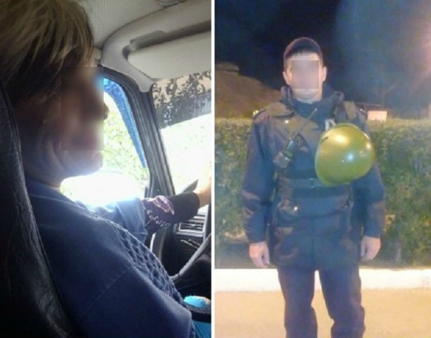 На автовокзале в Михайловке 50-летняя сторож оттягала за уши полицейского 