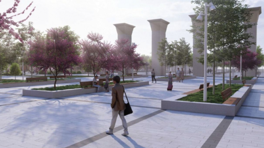 Превращение картинок в проект благоустройства у стадиона «Тракторный» готовят в рекордные сроки в Волгограде