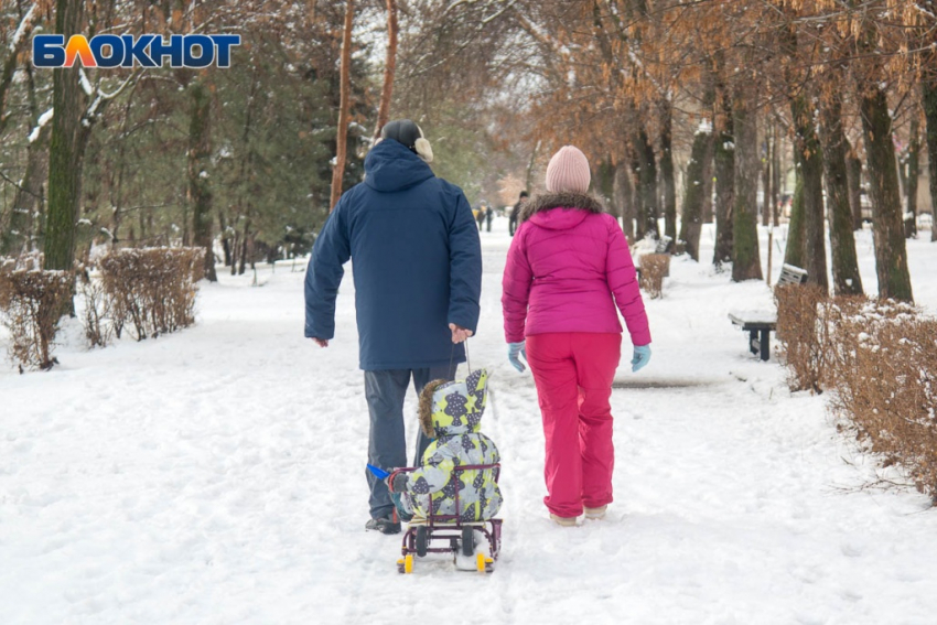 Понедельник добавит снега на улицы Волгограда