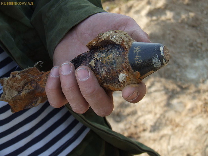 В Волгограде на Мамаевом Кургане нашли бомбу