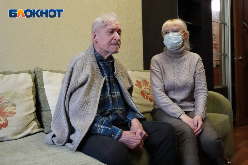 Александр Блошкин и «Блокнот Волгограда» помогли вернуть тепло 97-летнему ветерану