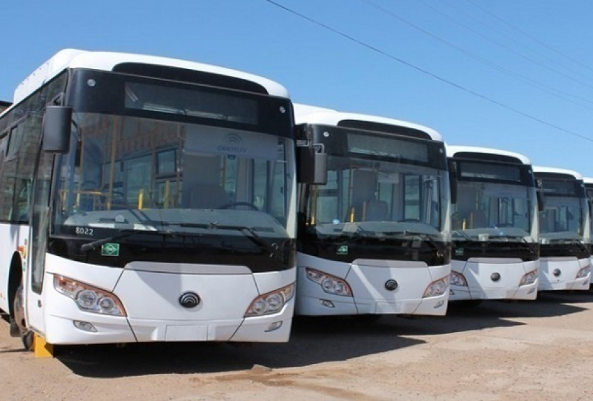 30 новых автобусов прибыли в Волгоград для «спасения» горожан