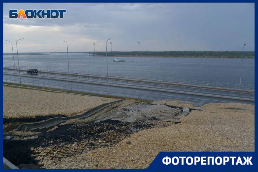  Размытый склон и залитая водой Нулевая Продольная: фотограф показал масштабы разрушений после ливня в Волгограде
