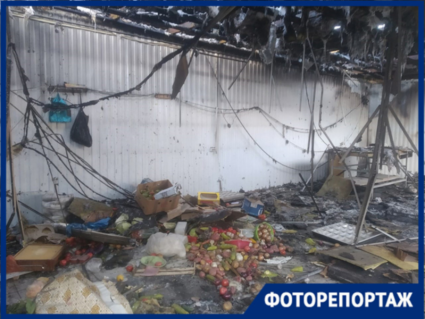 Рынок «Олимпия» заработал в Волгограде после крупного пожара