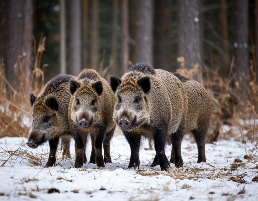 Массовый отстрел кабанов анонсировали в Волгоградской области