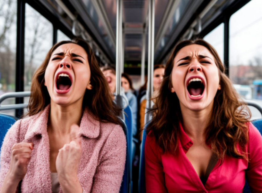 Женщины подрались в автобусе под Волгоградом