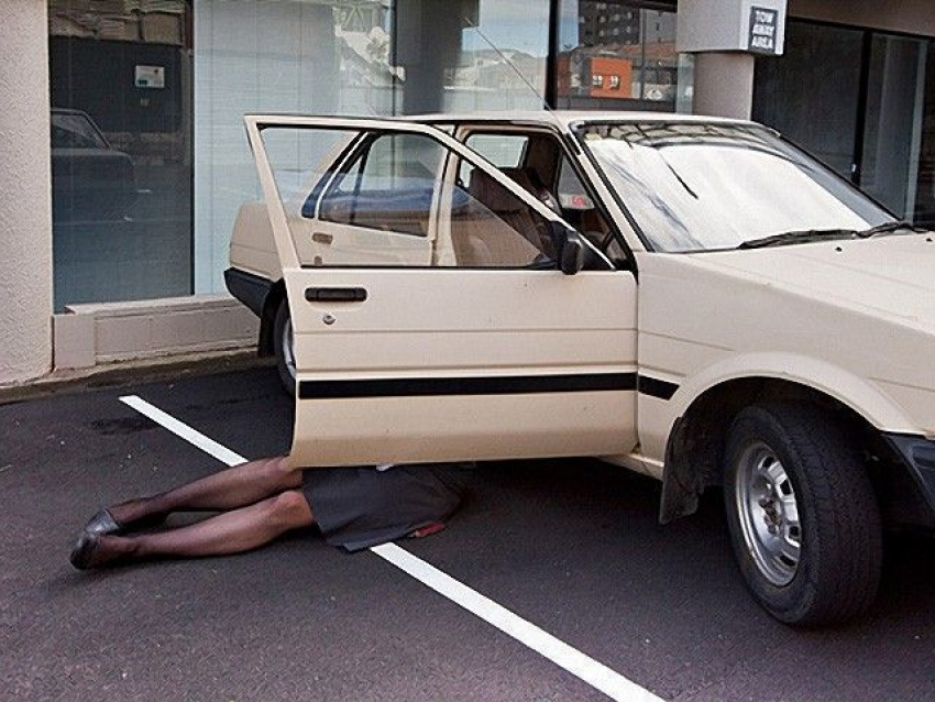 Волгоградец избил автоледи за неправильную парковку