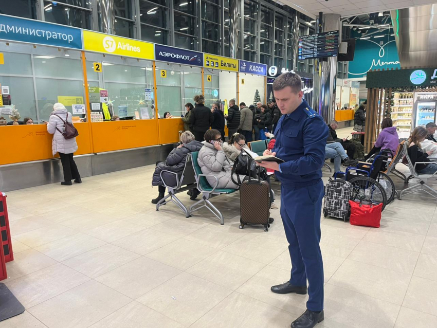 Прокуратура занялась массовыми задержками рейсов в аэропорту «Сталинград»