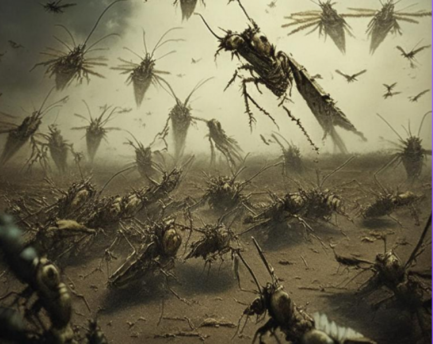 Эксперты опознали хищных насекомых - участников нашествия на Волгоград