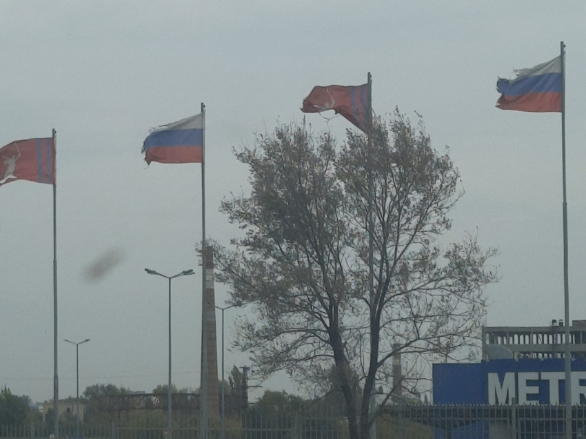  Рваными флагами пристыдили некогда эксклюзивный волгоградский супермаркет