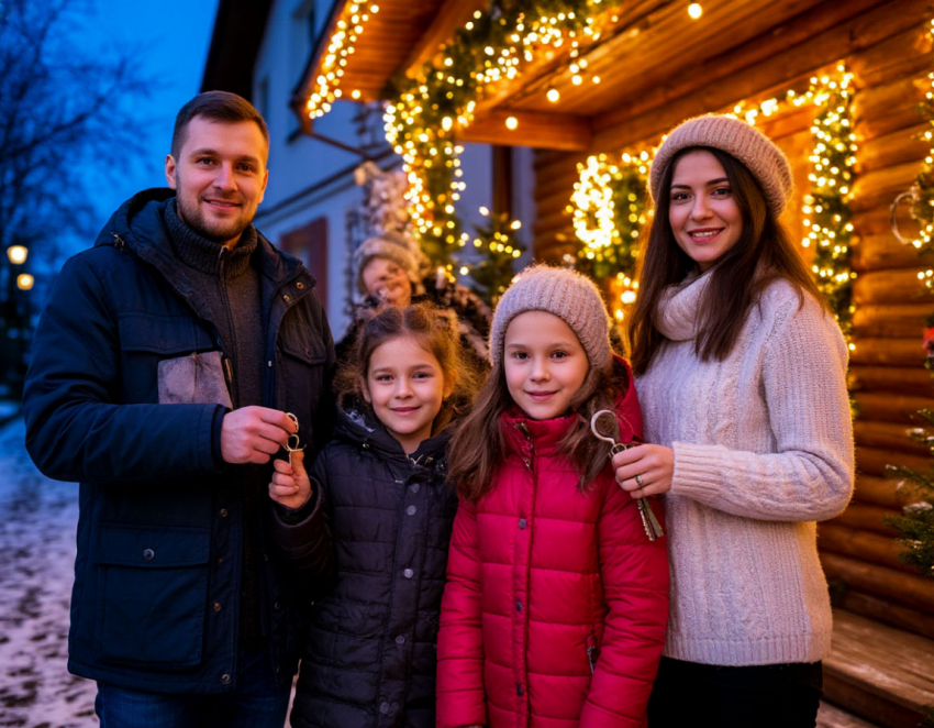 В преддверии Нового года самое выгодное время для покупки недвижимости