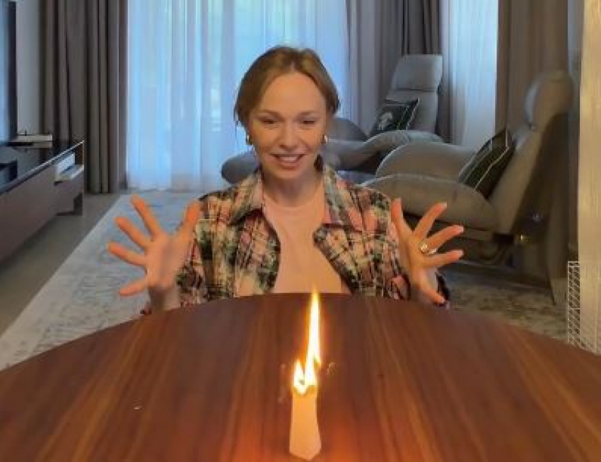 Альбина Джанабаева едва не устроила пожар в попытке загадать заветное желание