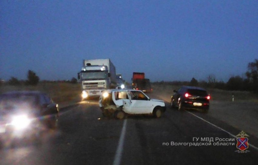 В Городищенском районе «ВАЗ-2112» протаранил «Оку»: двое детей в больнице