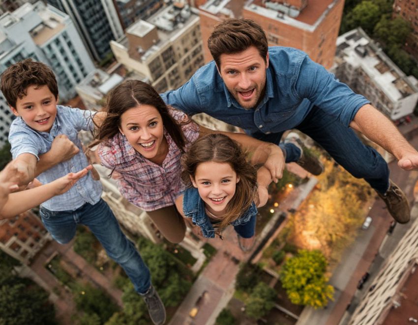 Падать всей семьей с высоты 36 метров предложили волгоградцам 